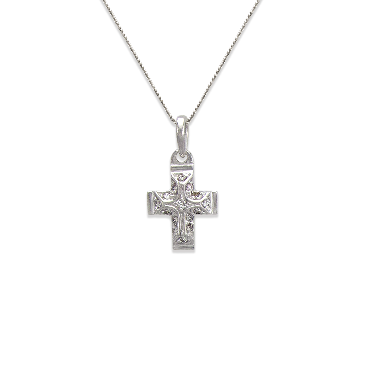 Cross CZ Pendant