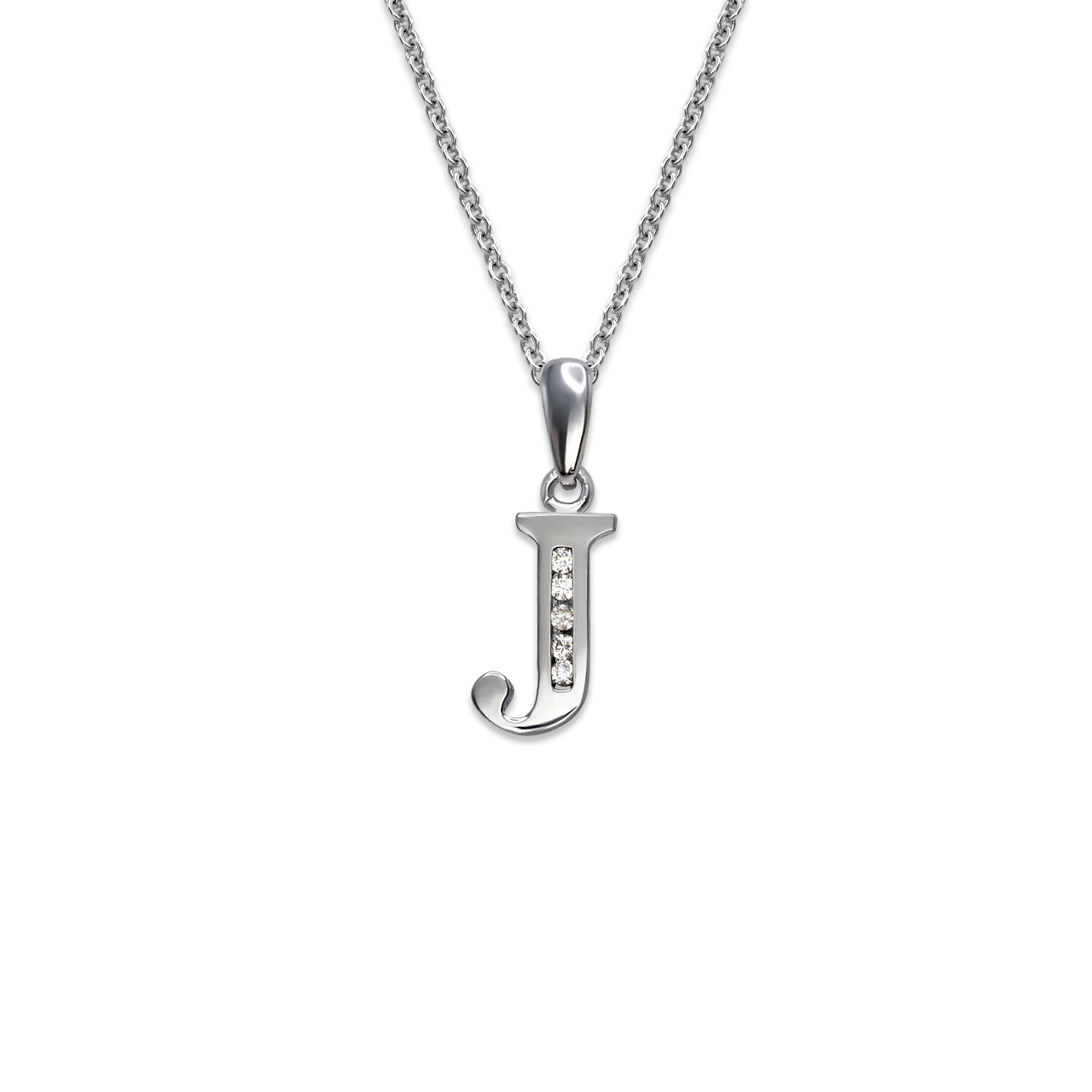 Initial J Pendant