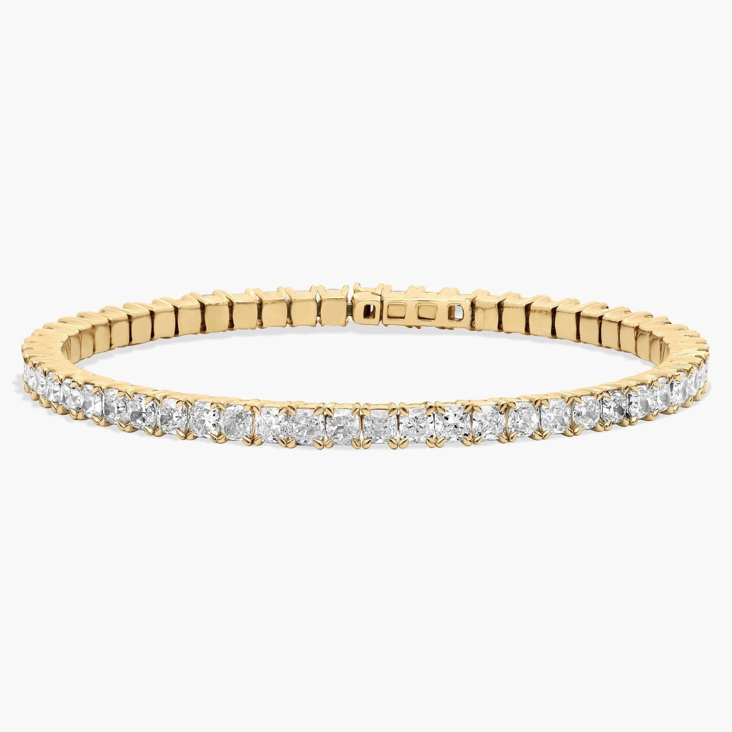 Diamond Cushion Flex Bangle