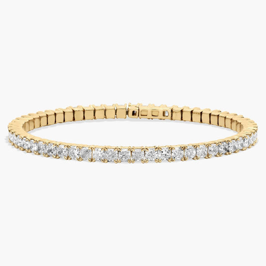 Diamond Cushion Flex Bangle