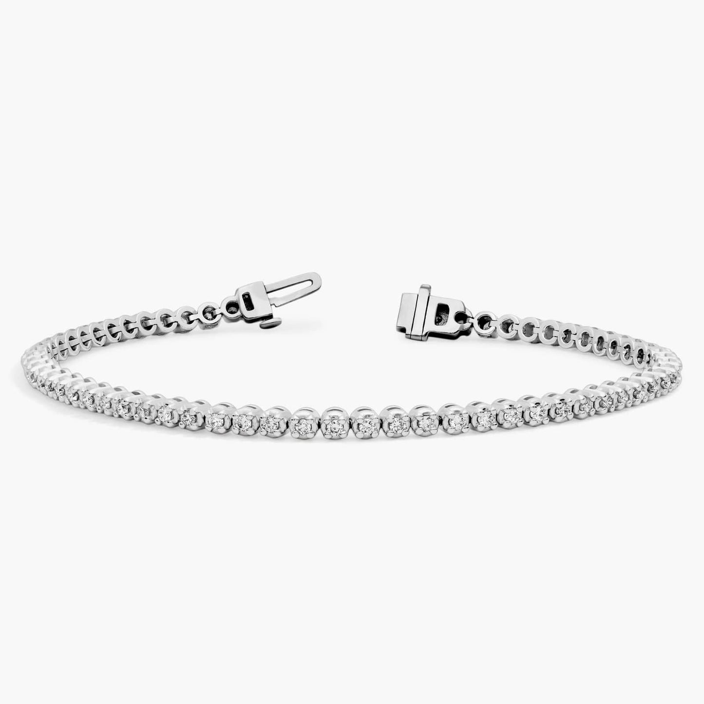 Four Prong Diamond Tennis Bracelet CHECK