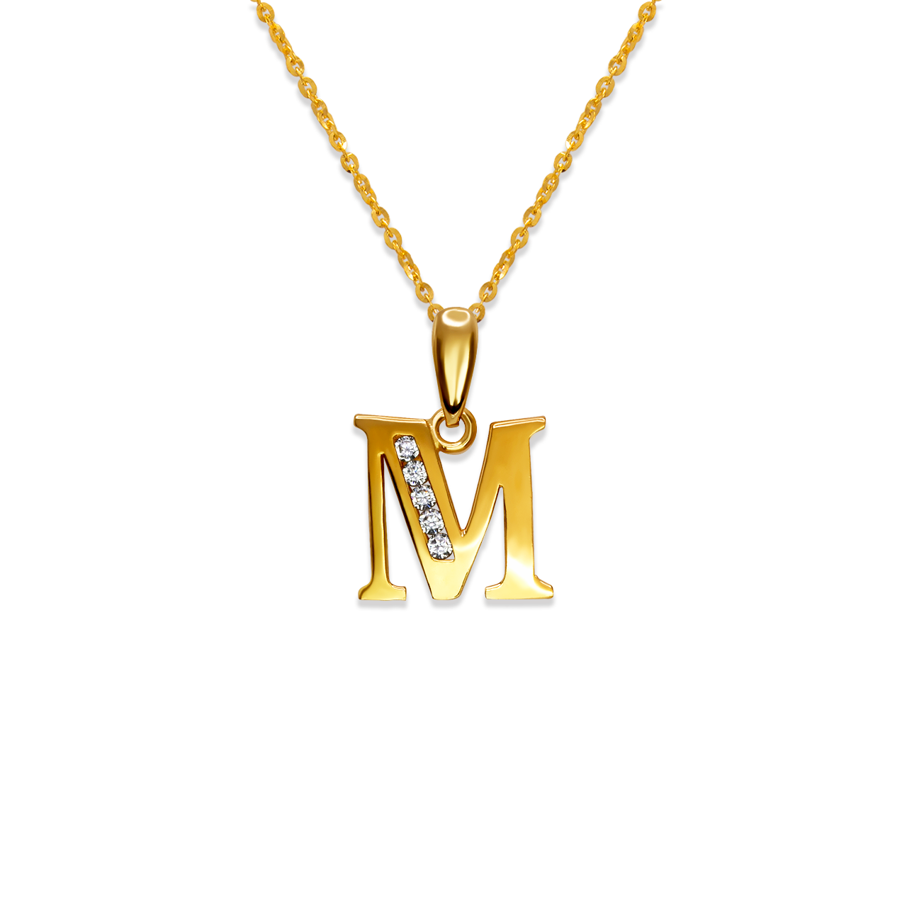 Initial M Pendant