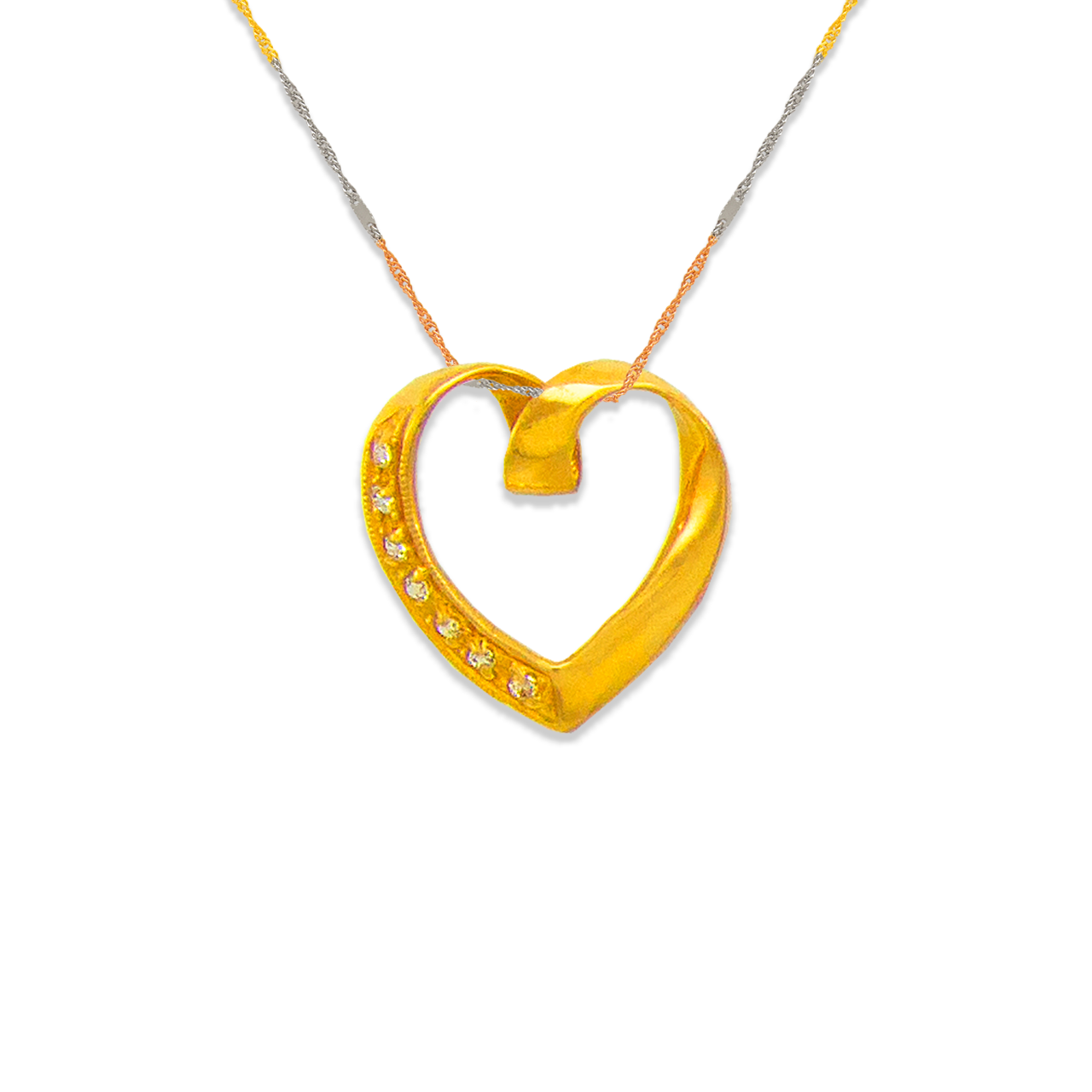 Heart CZ Pendant