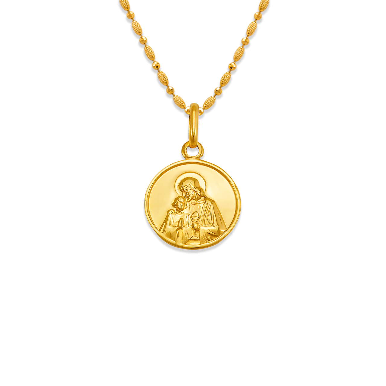 High Polished Baptism Pendant