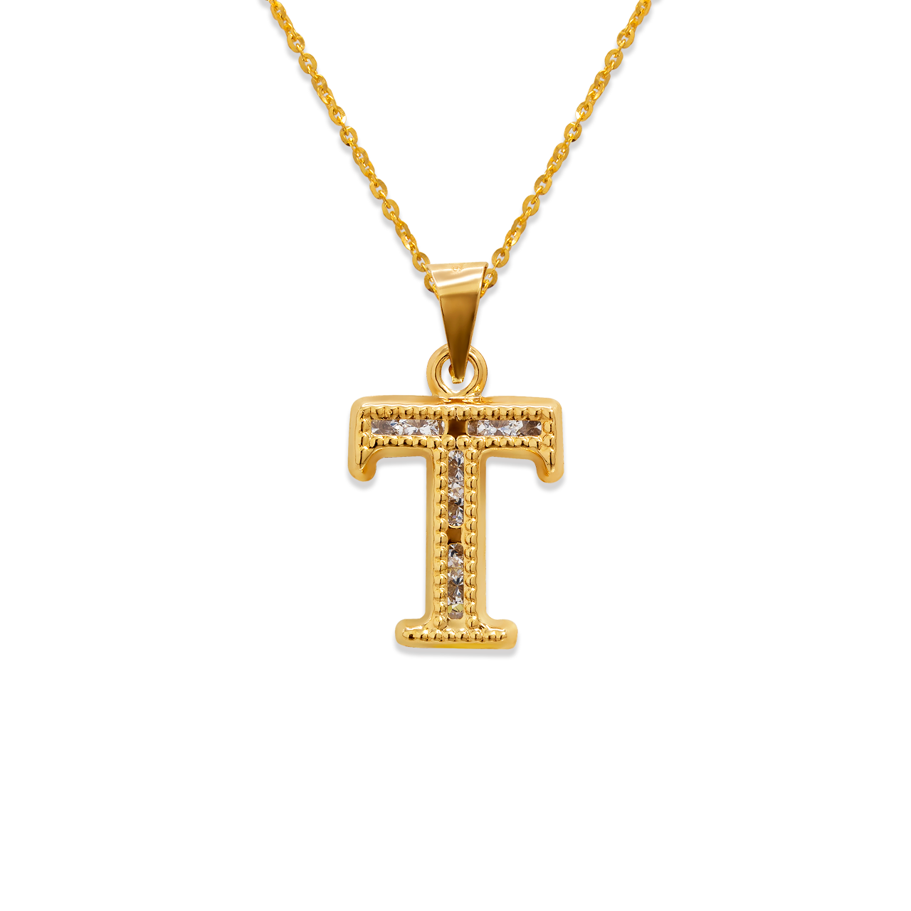 Initial T Pendant