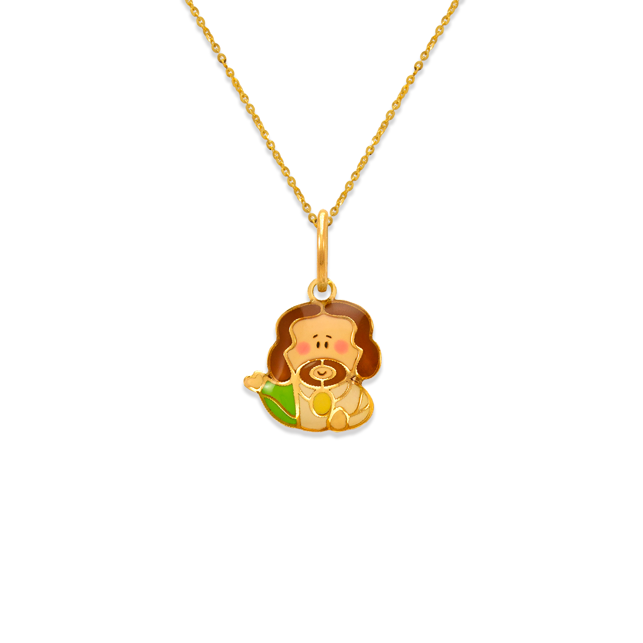 Jesus Enamel Pendant