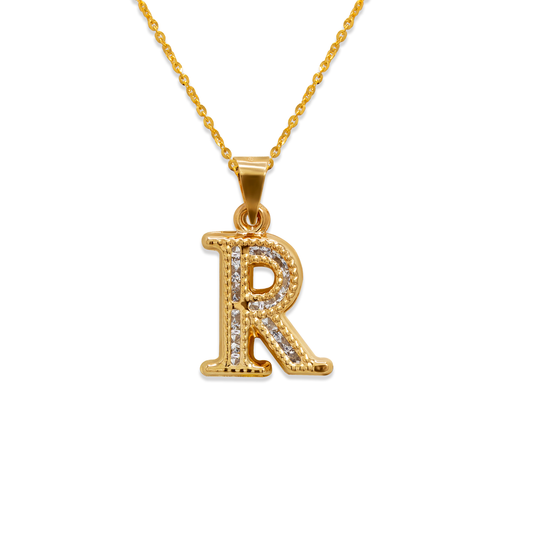 Initial R Pendant