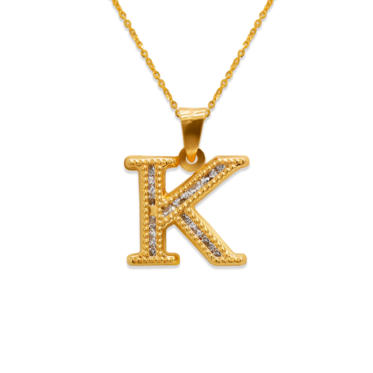 Initial K Pendant