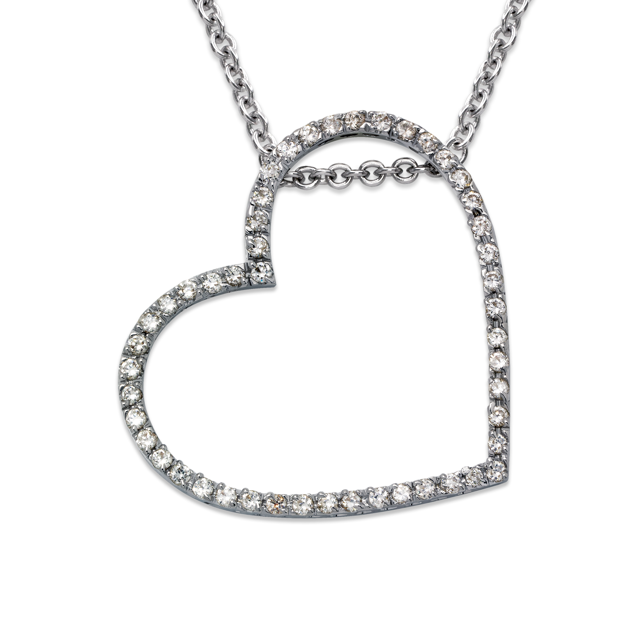 Heart CZ Pendant