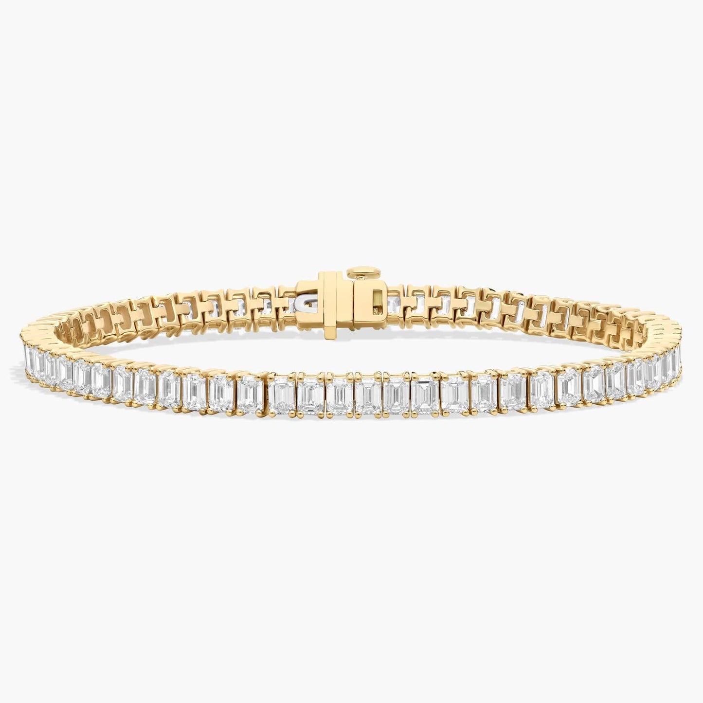 Emerald Cut Diamond Tennis Bracelet CHECK