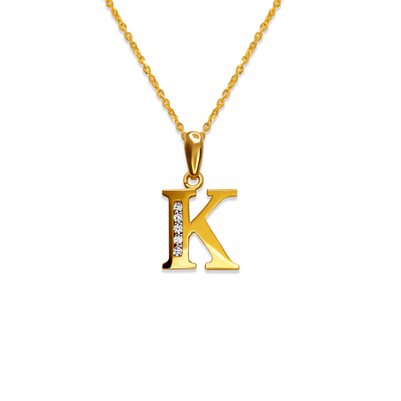 Initial K Pendant