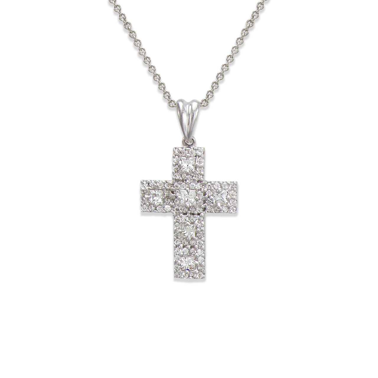 Cross CZ Pendant