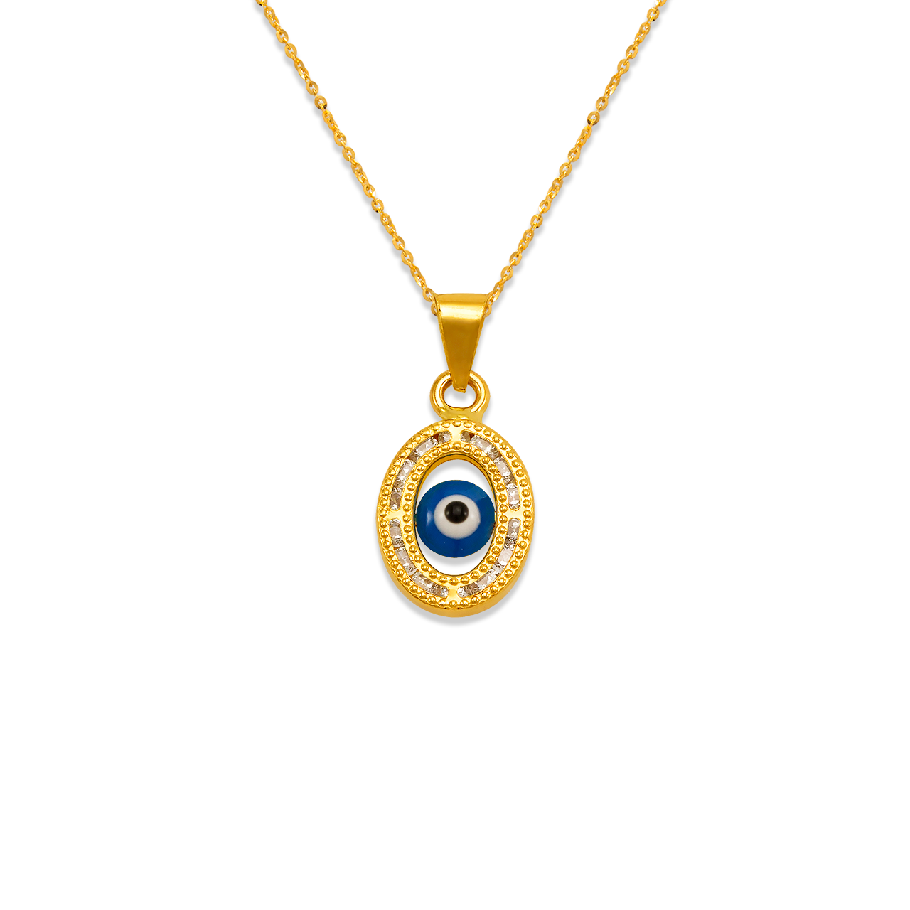 Evil Eye CZ Pendant