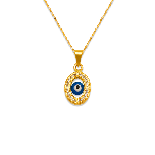 Evil Eye CZ Pendant