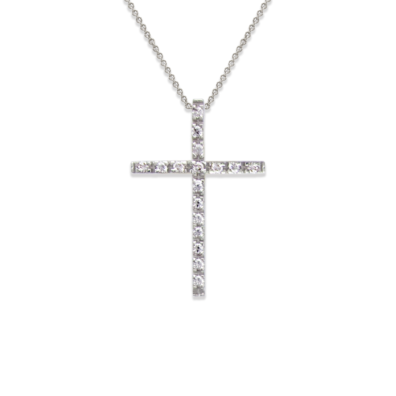 Cross CZ Pendant