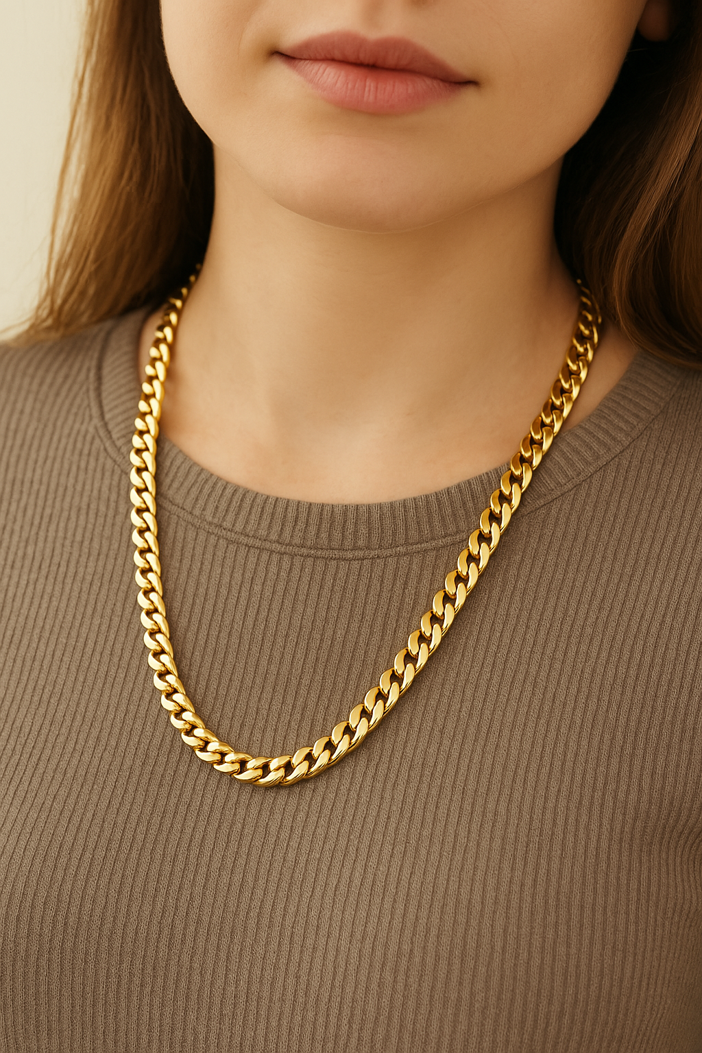 Miami Cuban Link 14k Solid Chain (4mm-7 mm)